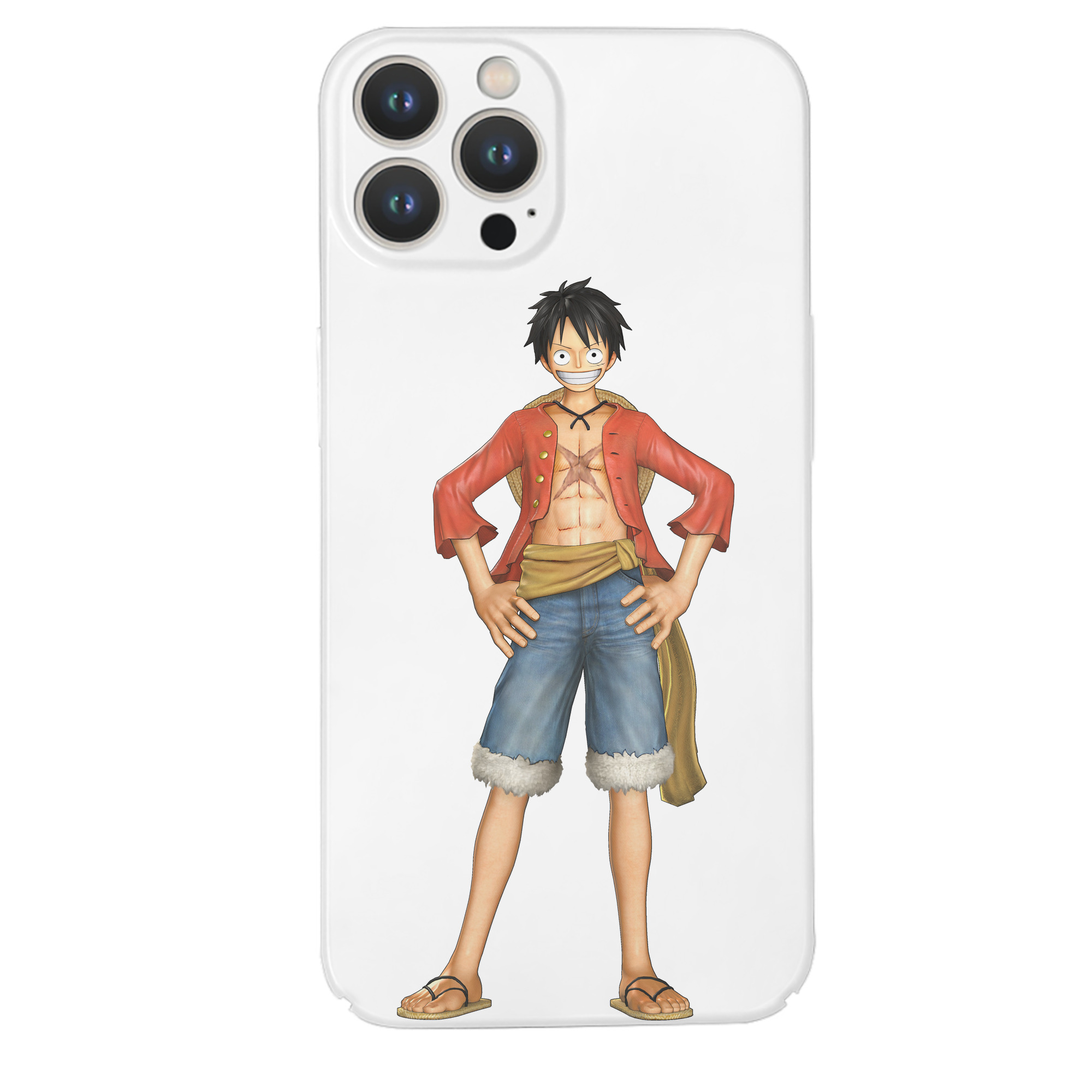 （画像用） ワンピース モンキー・D・ルフィ ONE PIECE Monkey D. Luffy 【iPhone 14シリーズ対応】ハードケース